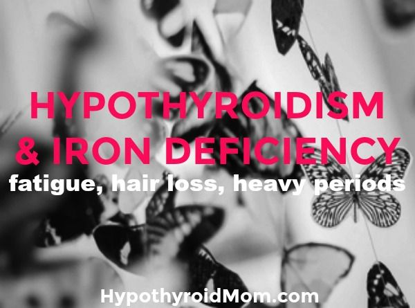 Hypothyroidism & Iron Deficiency