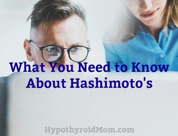 What you need to know about Hashimoto's thyroiditis