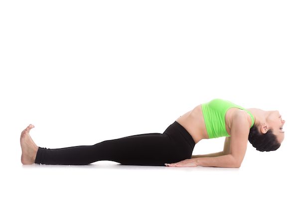 Matsyasana (The Fish Pose) for Hypothyroidism