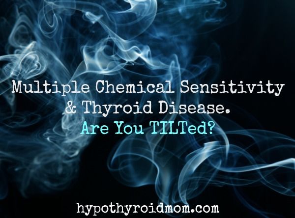 Iodine multiple chemical sensitivity