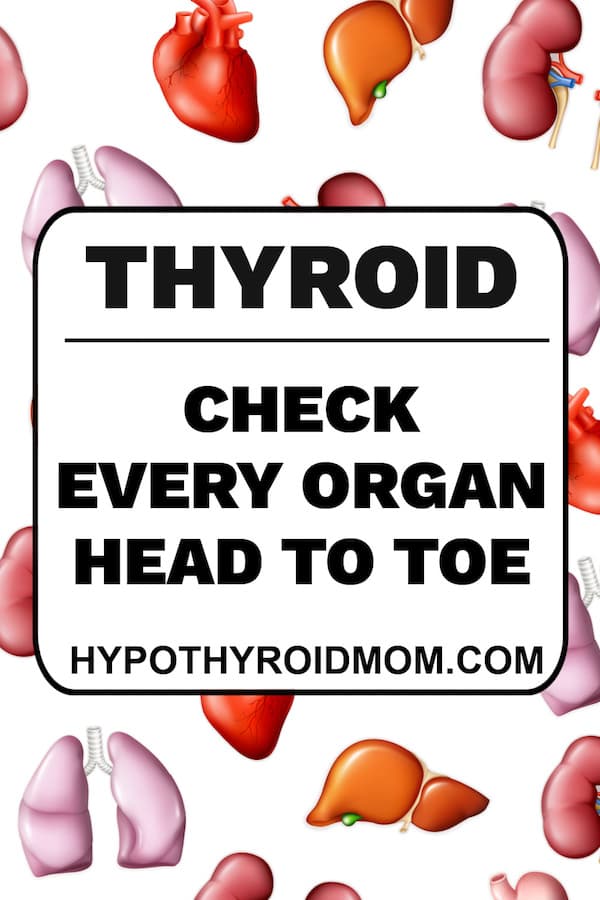 hypothyroidism warning symptoms from head to toe